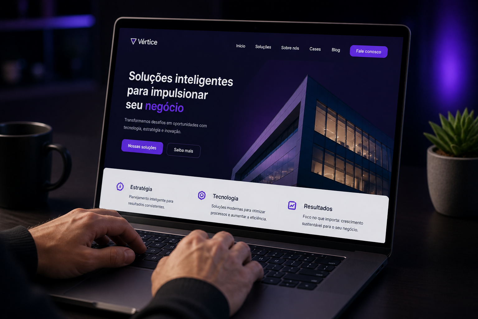 Design pensado por profissionais